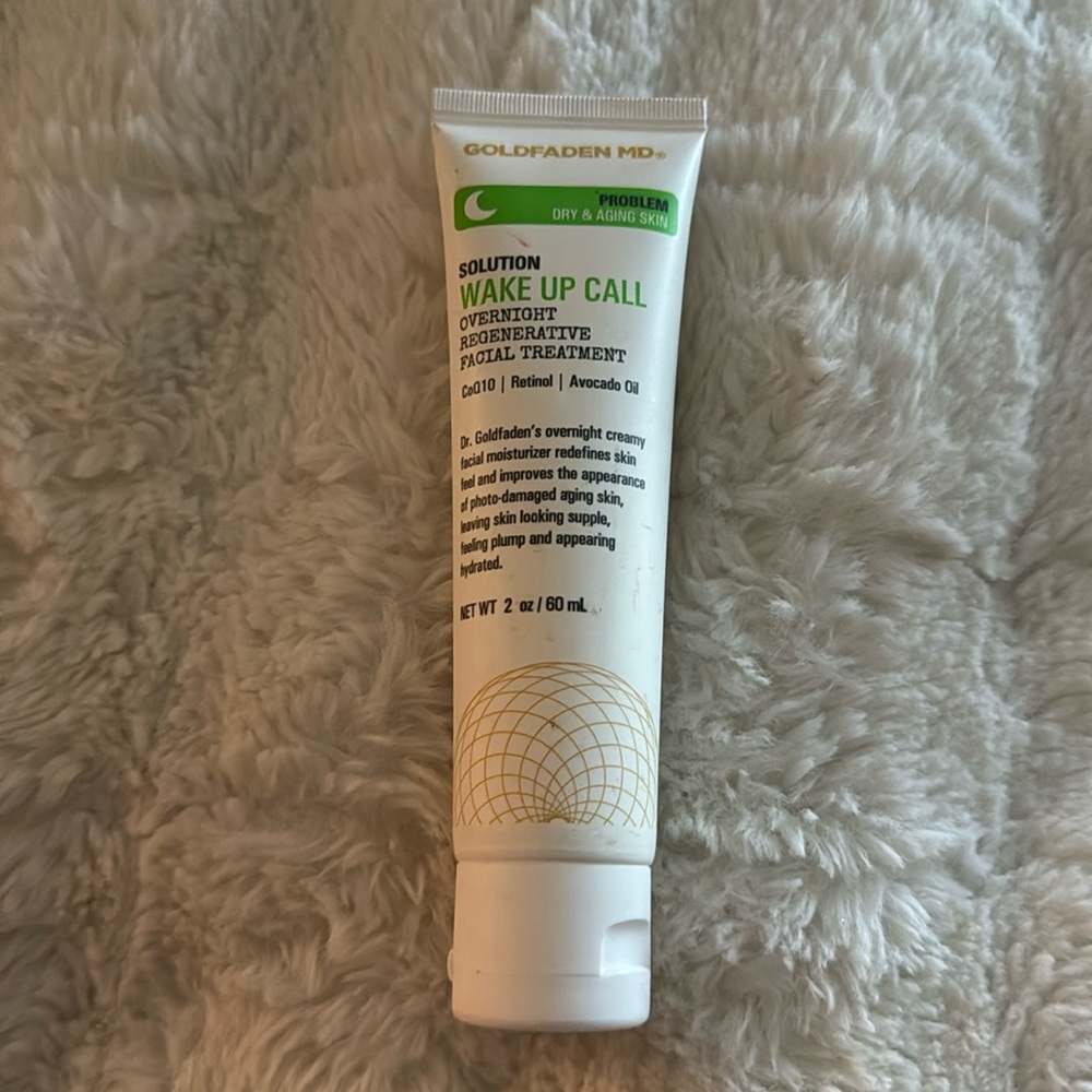 Brand new Goldfaden solution wake up call overnight regenerative facial